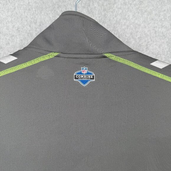 Under Armour Mens NFL Combine Full Zip Jacket Size XL Gray ColdGear Infrared - Picture 11 of 16